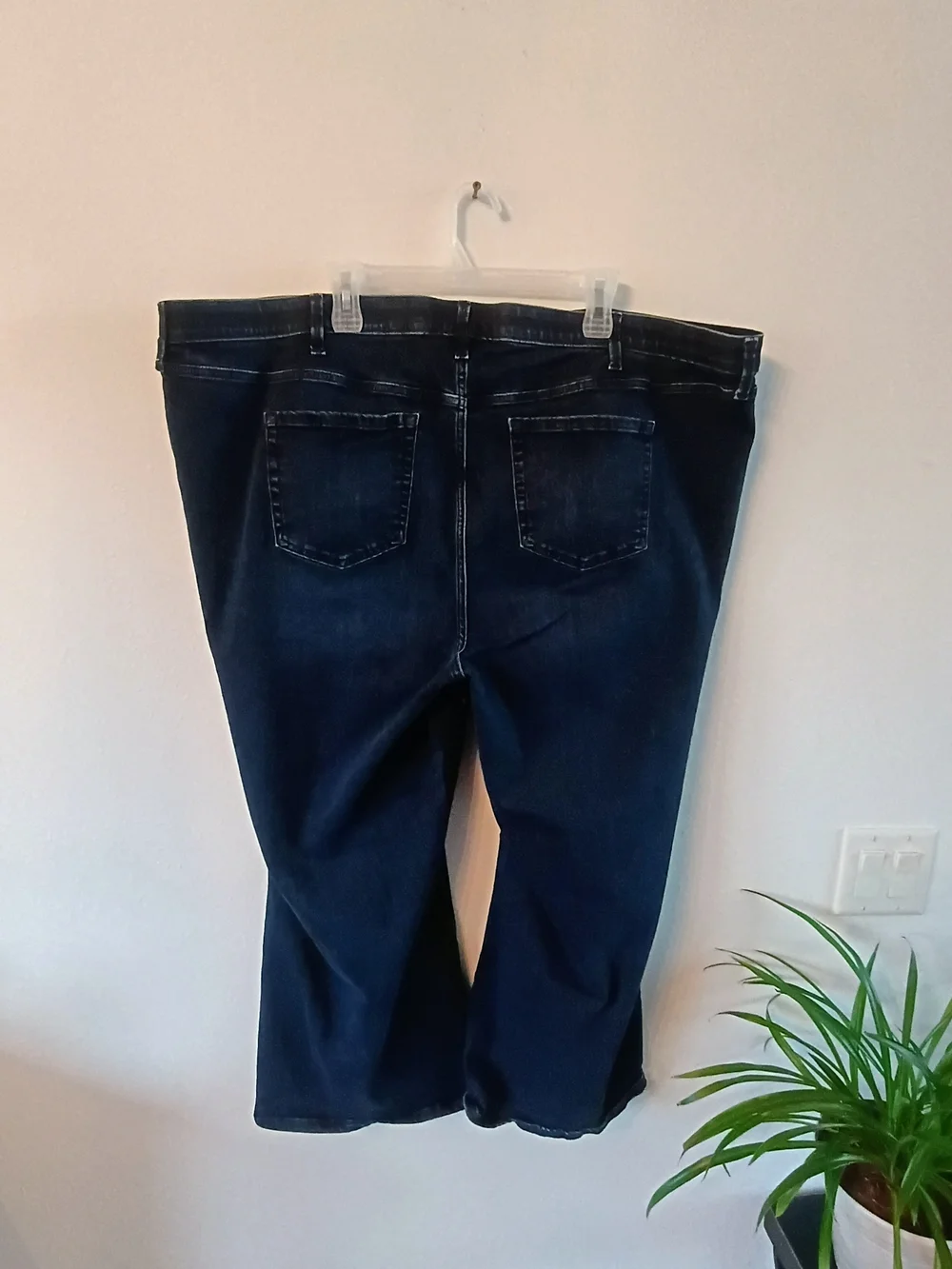 Torrid Sky High Kick Boot Jeans 28R Dark Wash Super Soft High Rise Plus Size_2